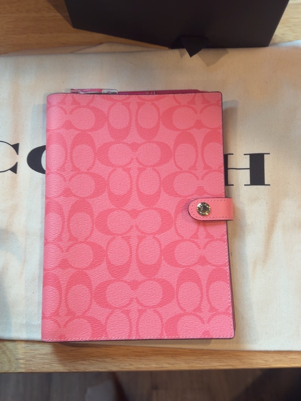 Coach Notebook Pink lemonade